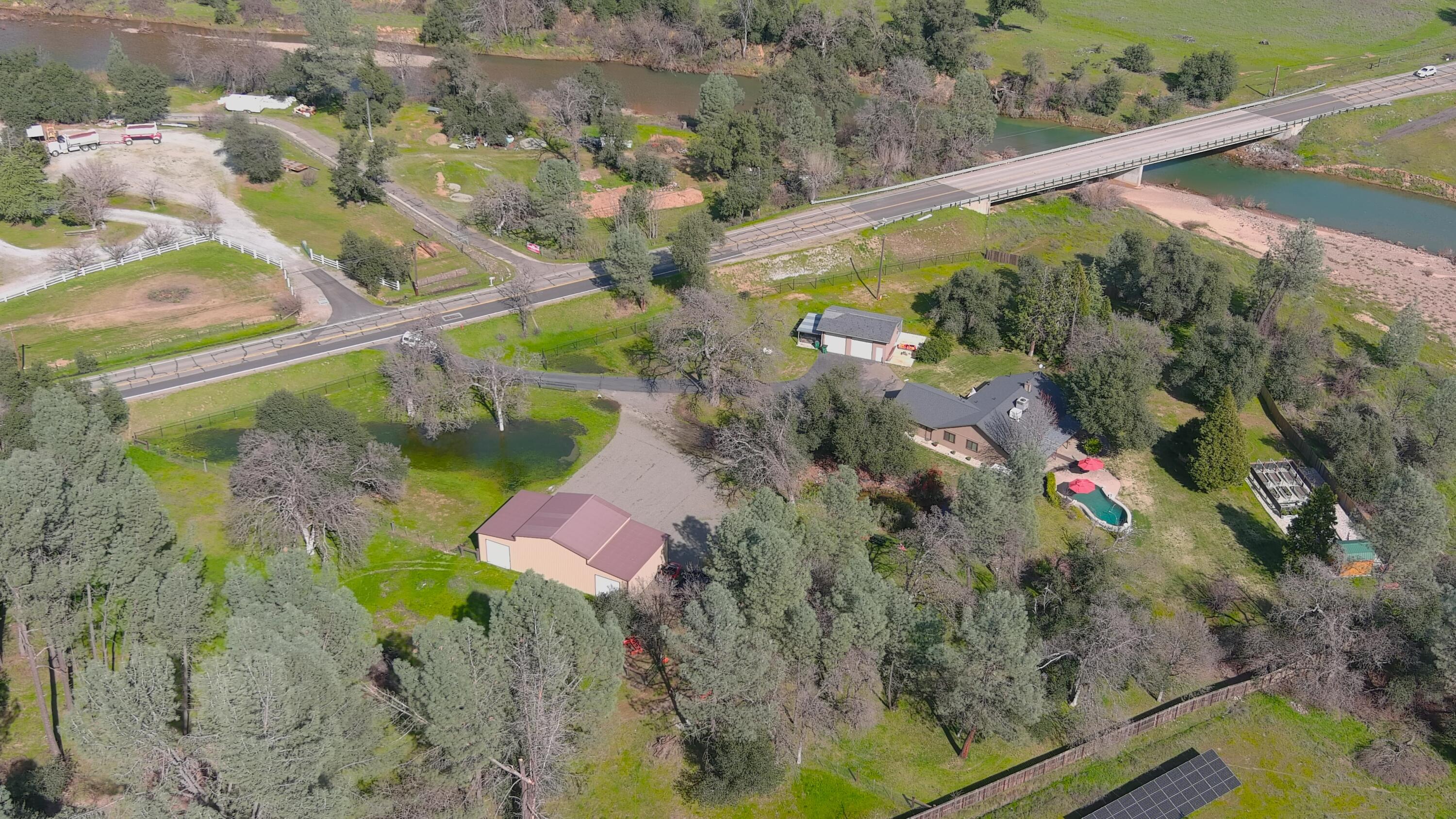 21365 Dersch Road Anderson, CA 96007 - Photo 54 of 55 an aerial view of a house with a yard