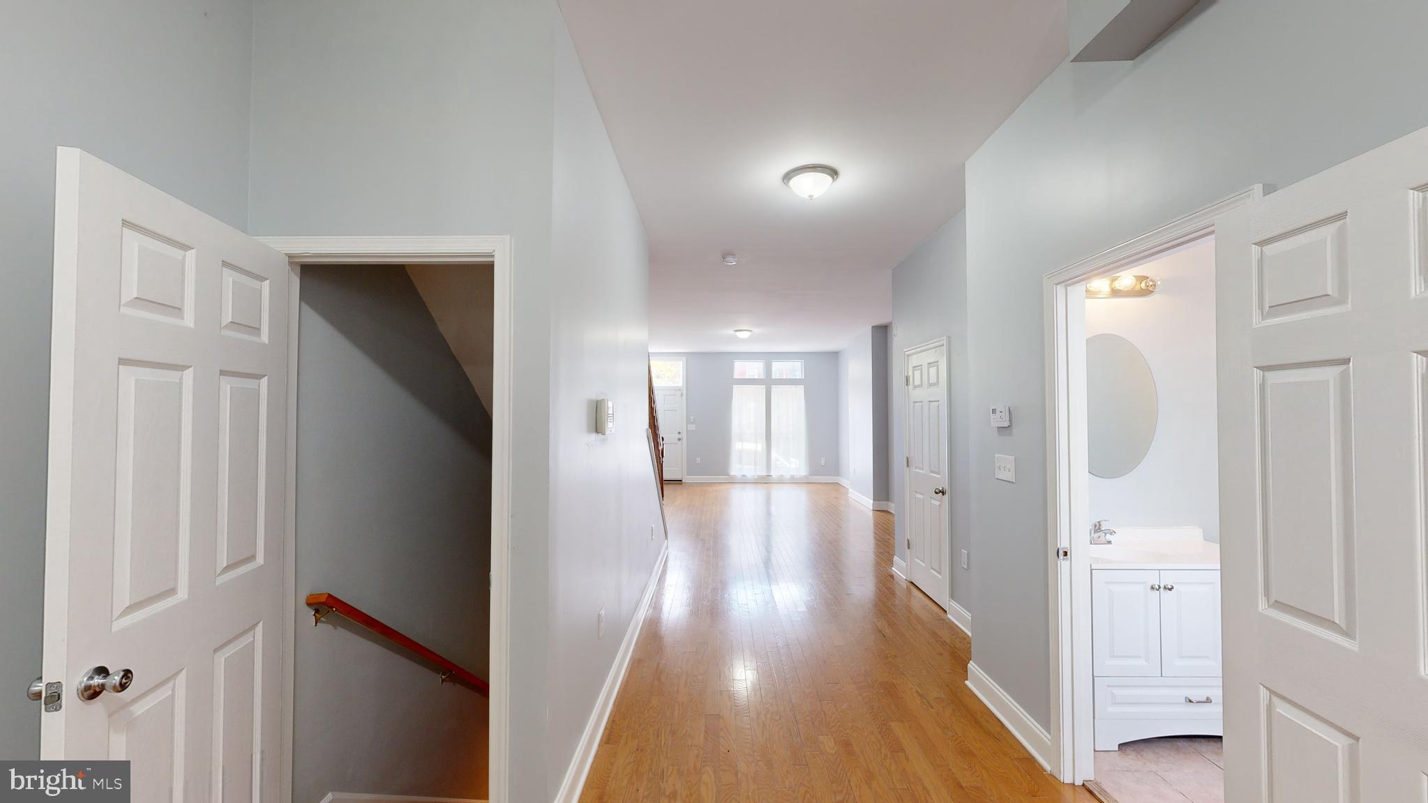1826 North Caroline Street Baltimore, MD 21213 - Photo 12 of 59 View of Powder room and basement stairs