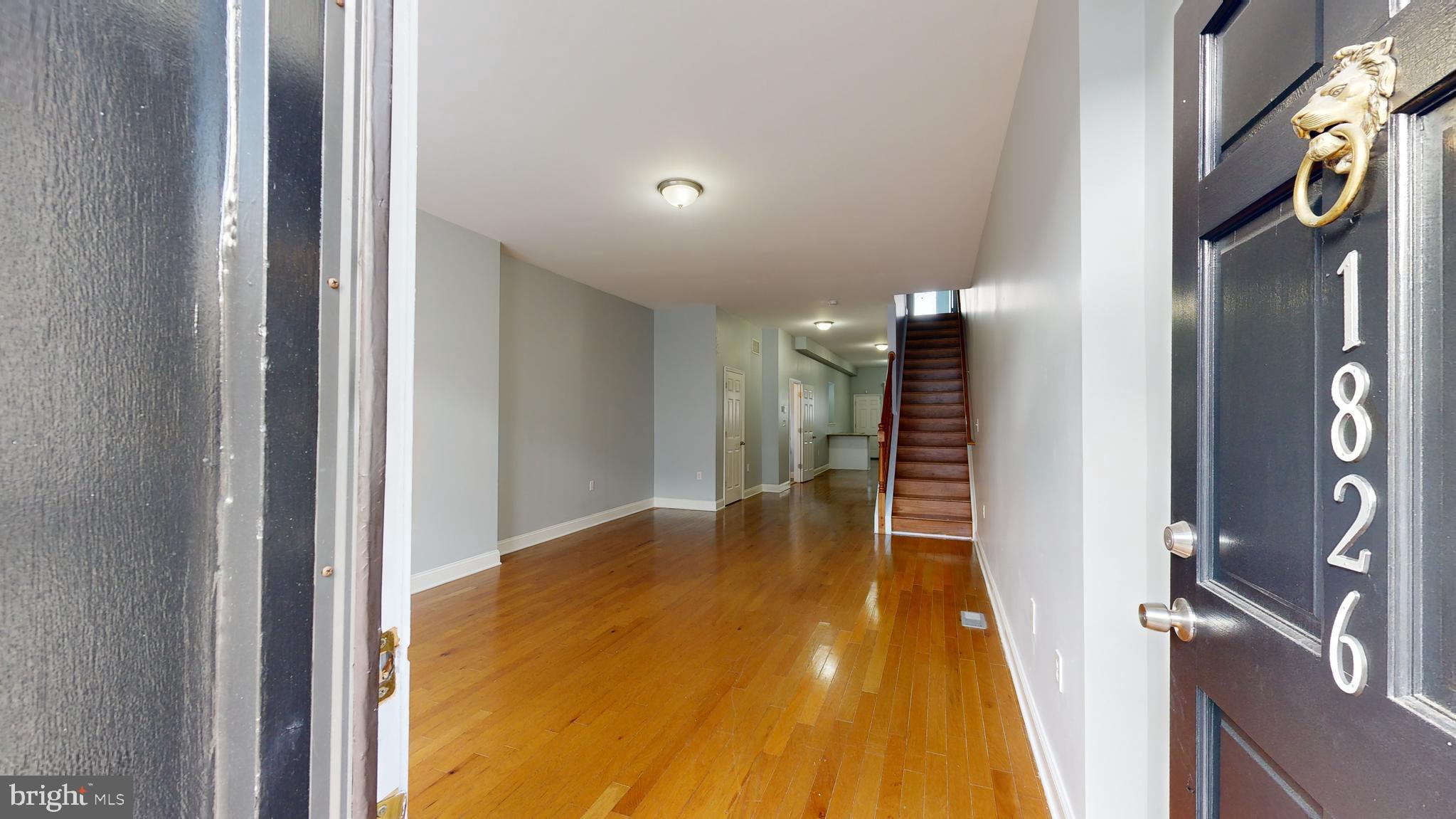 1826 North Caroline Street Baltimore, MD 21213 - Photo 2 of 59 Open concept from the entrance