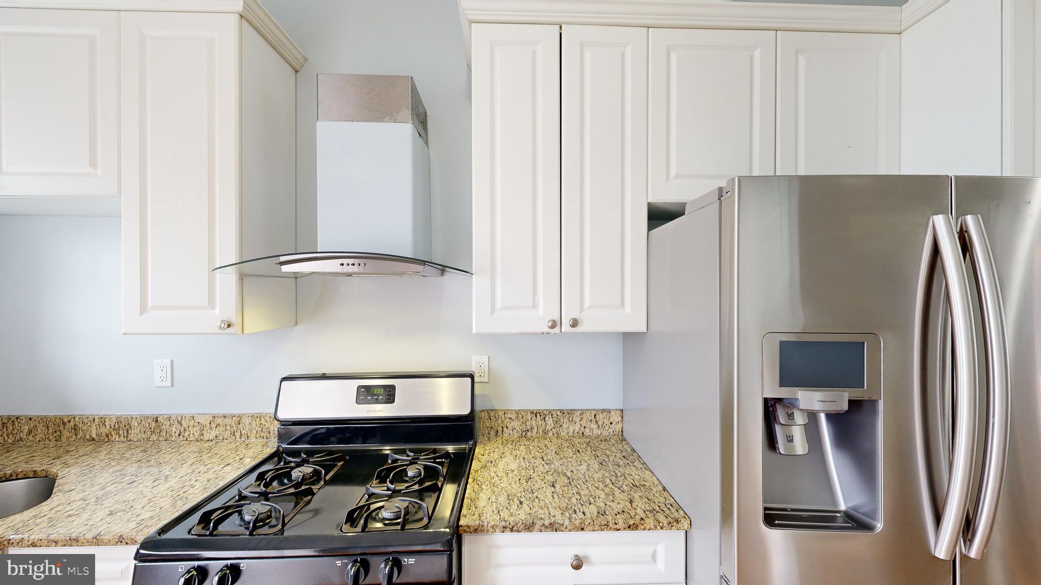 1826 North Caroline Street Baltimore, MD 21213 - Photo 7 of 59 Gas range and domed glass hood