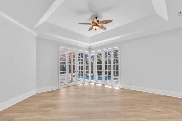 a view of a house with a swimming pool