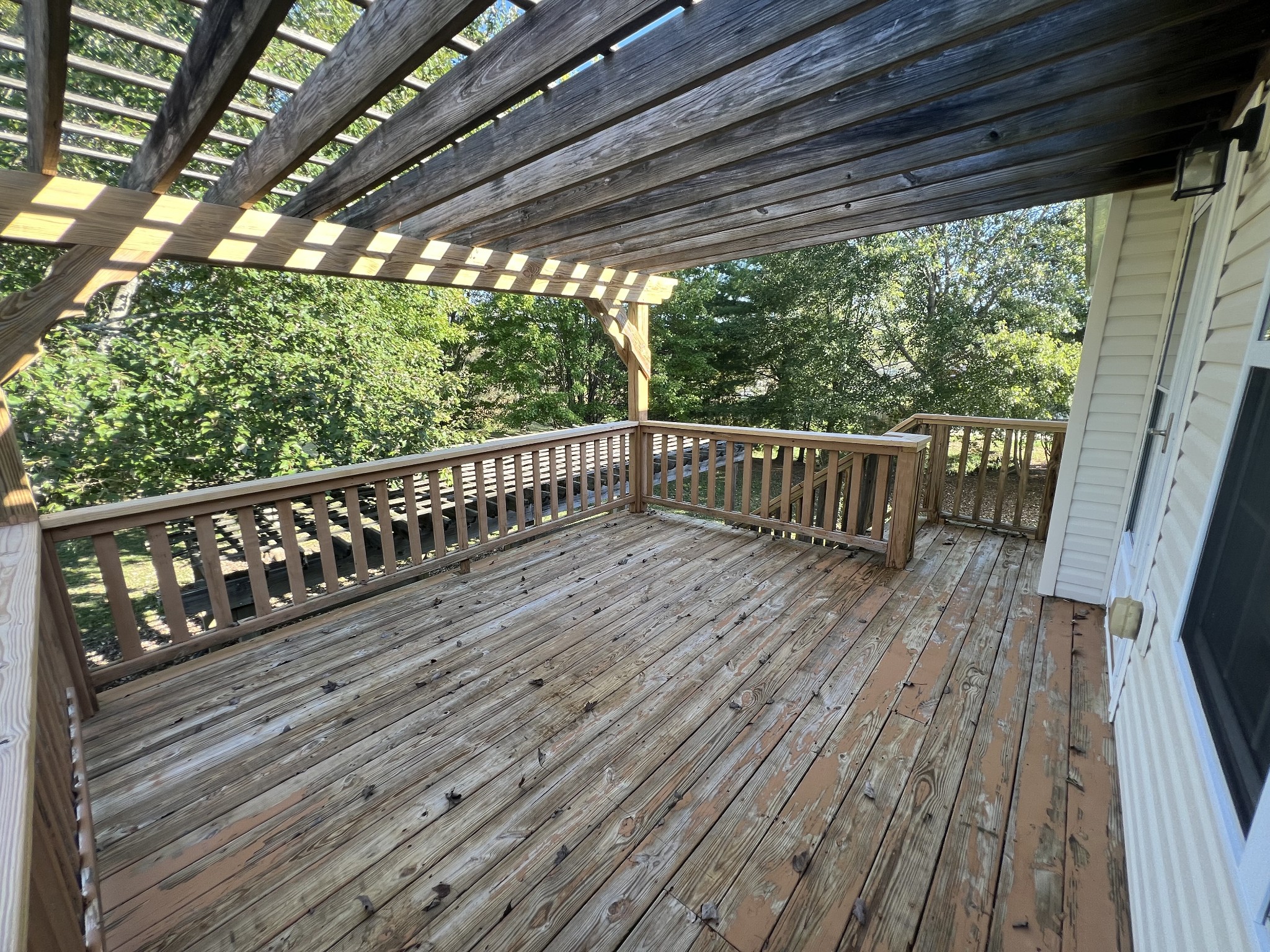 364 Dixie Lane Pleasant View, TN 37146 - Photo 7 of 45 a view of deck with wooden floor