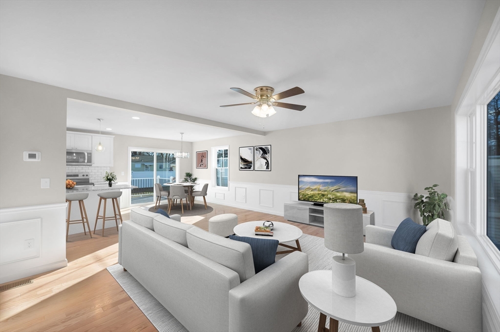 39 Wallace Street Springfield, MA 01119 - Photo 4 of 41 a living room with furniture and a large window