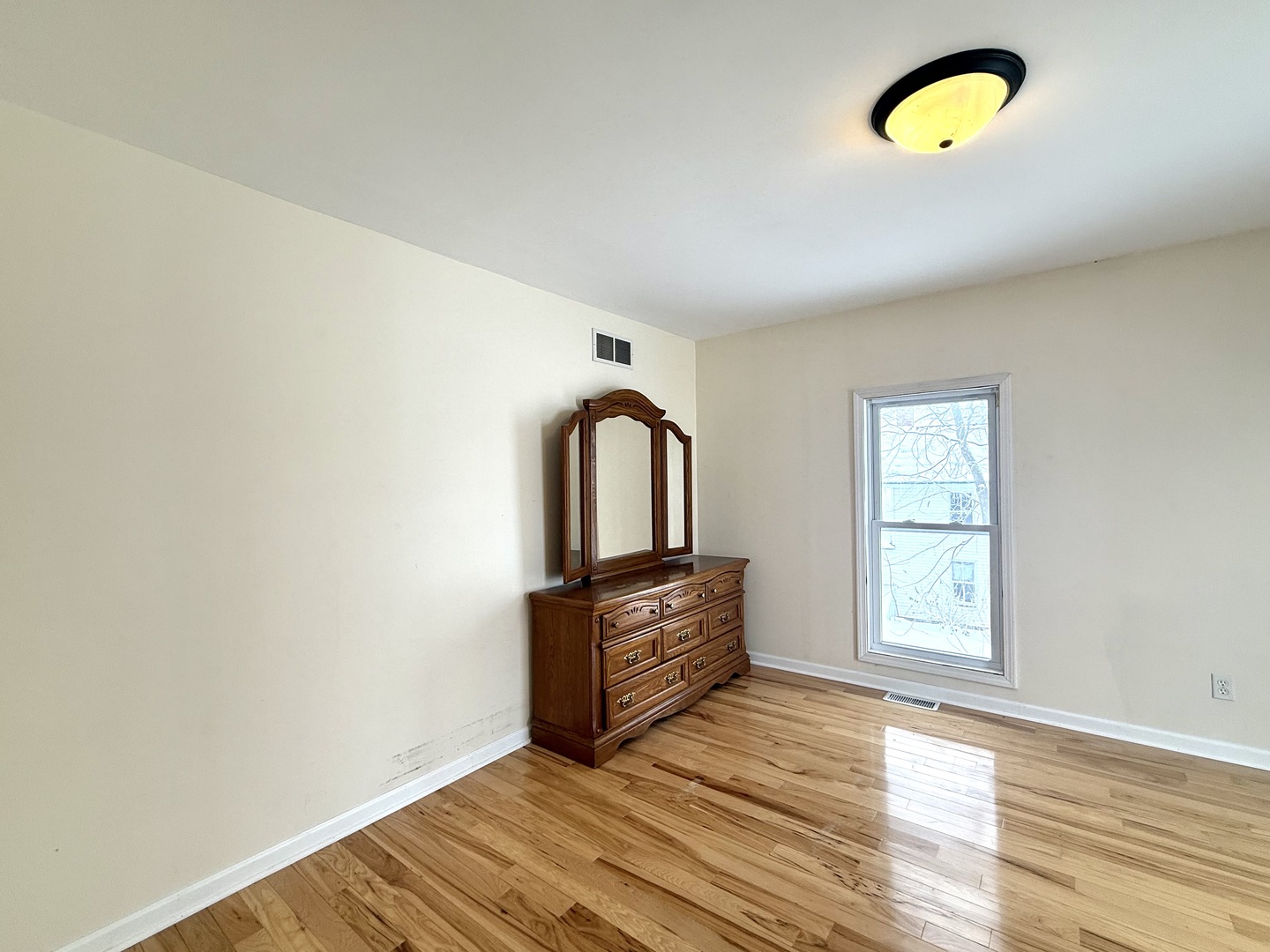 136 West Chestnut Street Compton, IL 61318 - Photo 13 of 24 a view of a kitchen with wooden floor and window