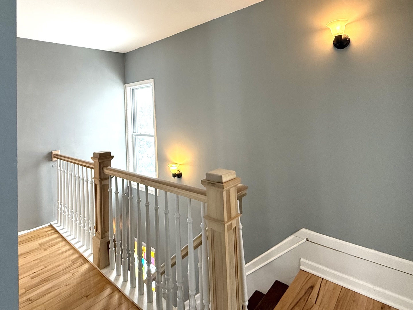 136 West Chestnut Street Compton, IL 61318 - Photo 17 of 24 a view of staircase with railing and white walls