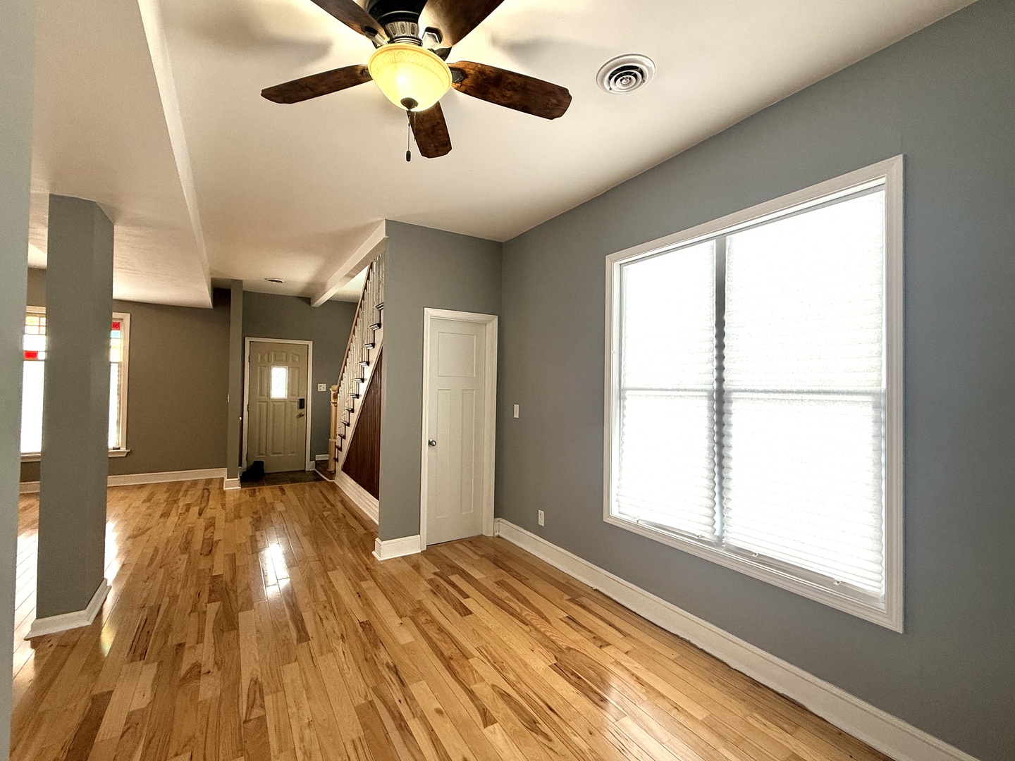136 West Chestnut Street Compton, IL 61318 - Photo 7 of 24 a view of a livingroom with a chandelier fan