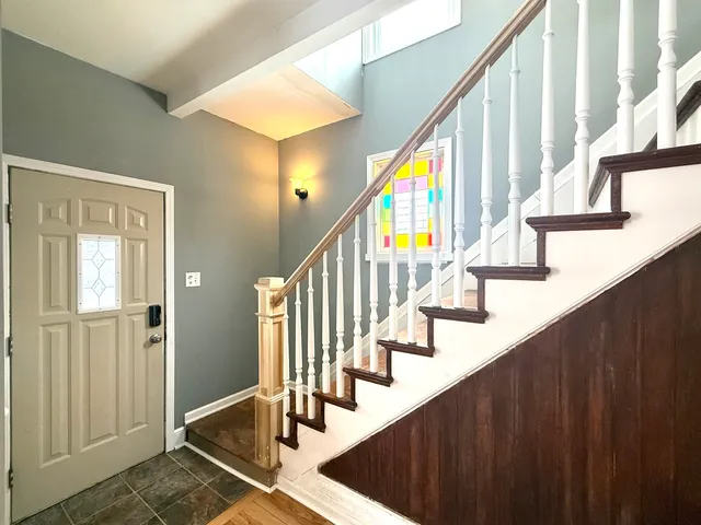 a view of an entryway