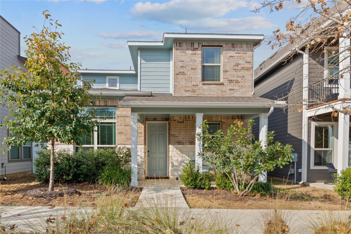 front view of a house
