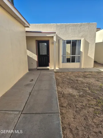 a view of a house with a garage