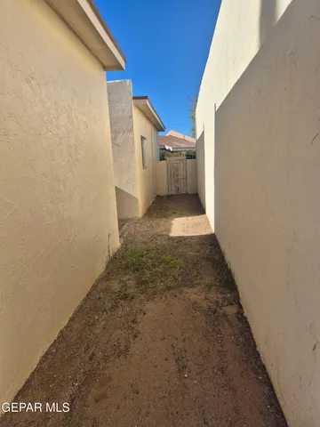 a view of empty room