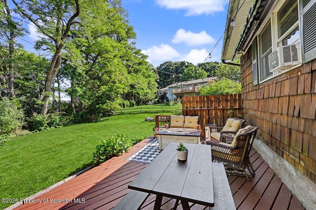 136 Edgewood Drive West Clarks Summit, PA 18411 - Photo 24 of 31 Rear deck