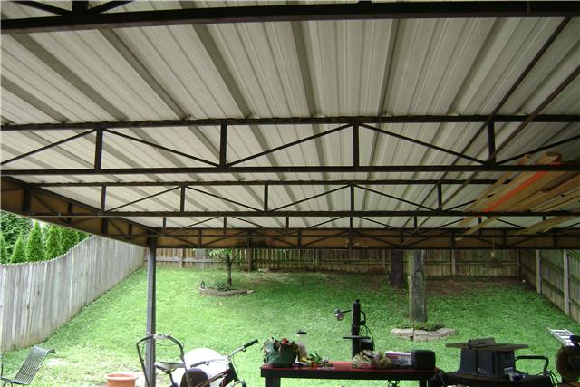 790 Fitzpatrick Road Nashville, TN 37214 - Photo 7 of 20 This is the Sturdy Carport Top! Provides Multi-Use - RAIN OR SHINE - ALL YEAR LONG!!!