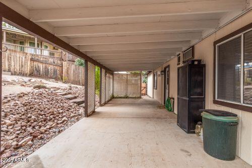 109 South Young Road Payson, AZ 85541 - Photo 14 of 44 Back patio opp end