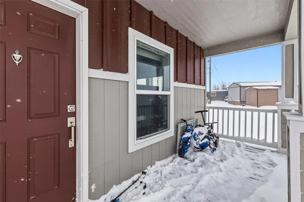 a view of a livingroom with a bedroom