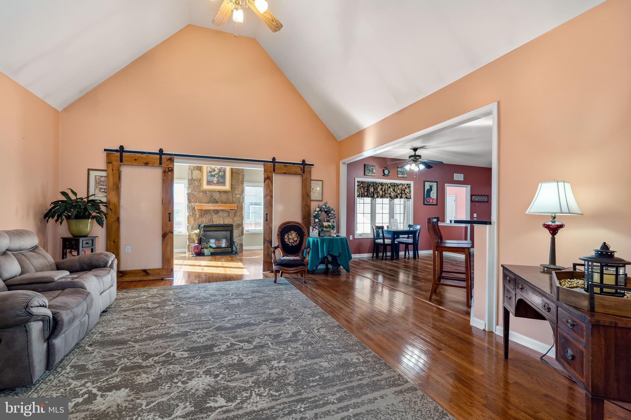 7 Club Lane Earleville, MD 21919 - Photo 14 of 48 a living room with furniture and wooden floor