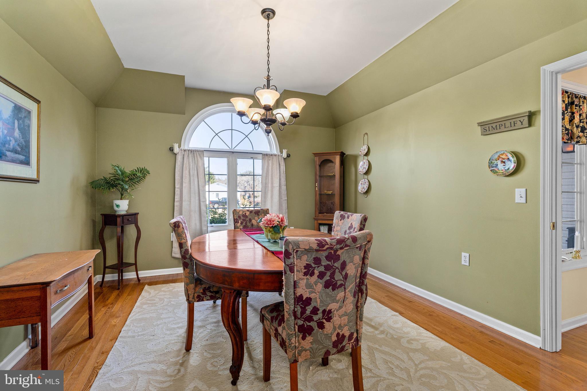 7 Club Lane Earleville, MD 21919 - Photo 24 of 48 a view of a dining room with furniture window and wooden floor