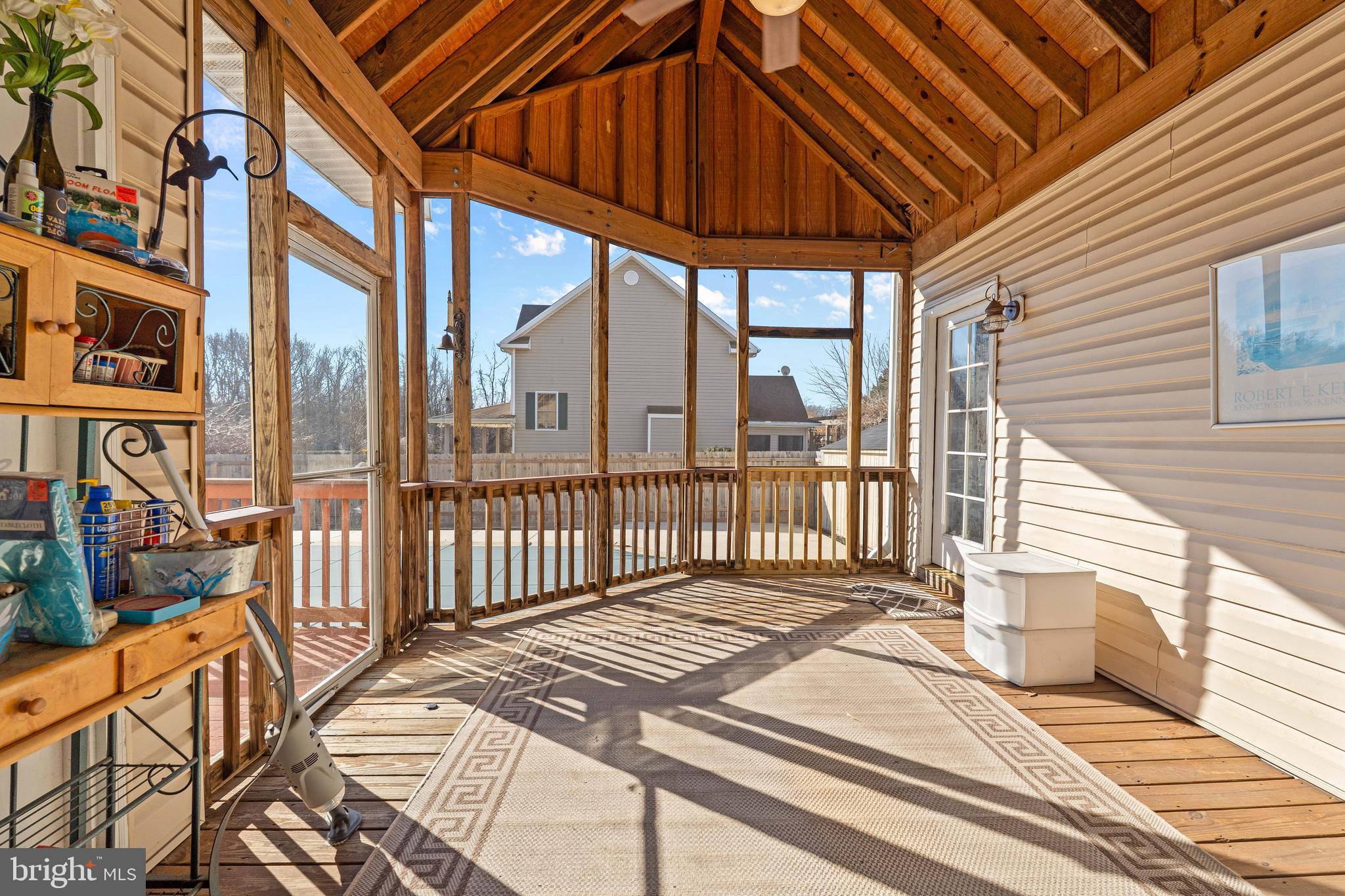7 Club Lane Earleville, MD 21919 - Photo 36 of 48 a balcony view with a backyard space