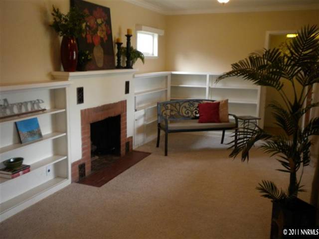 761 West Street Reno, NV 89503 - Photo 3 of 13 a living room with furniture and a fireplace