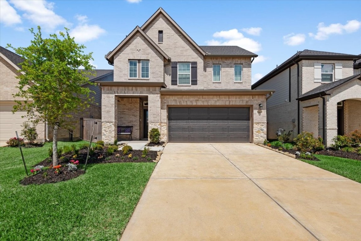 27134 Cutleaf Daisy Court Hockley, TX 77447 - Photo 45 of 46 Welcome home!!! The popular Bisson floor plan offers 3 bedrooms, 2.5 baths, upstairs gameroom, & versatile flex space.
