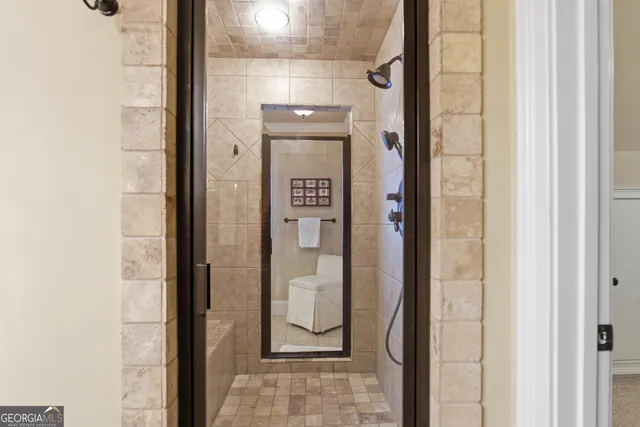 a view of a bathroom