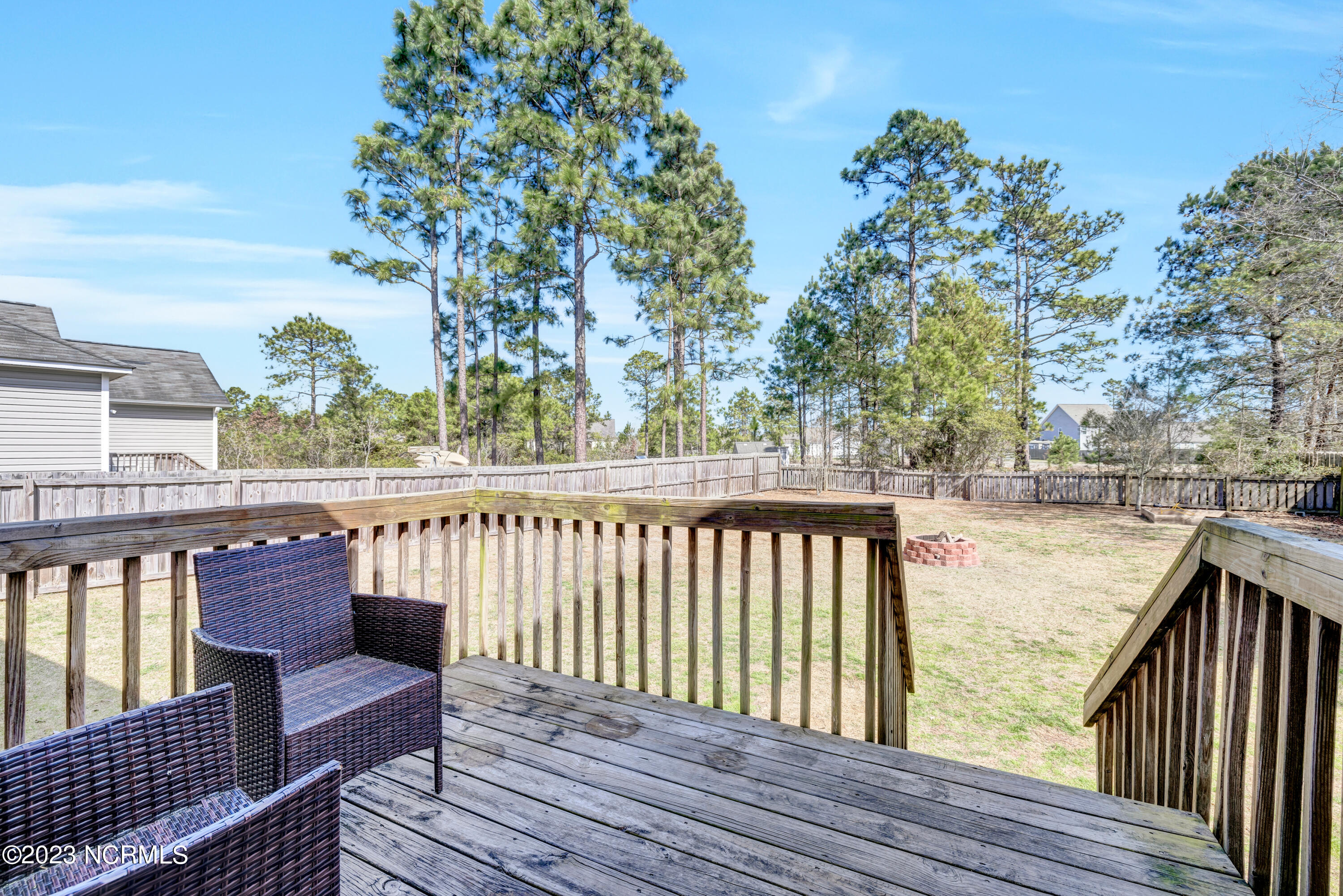 477 Sand Ridge Road Hubert, NC 28539 - Photo 22 of 25 Rear Porch