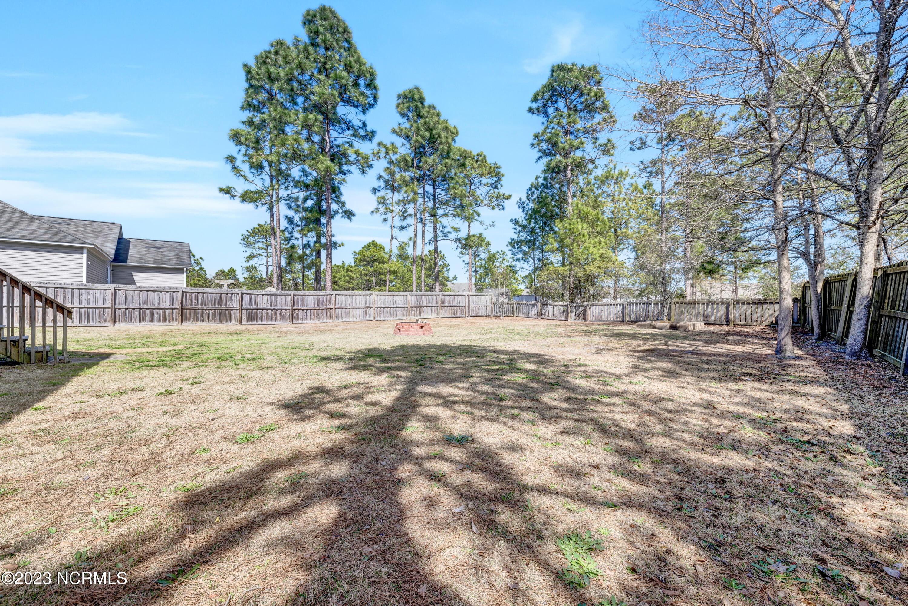 477 Sand Ridge Road Hubert, NC 28539 - Photo 23 of 25 Fenced Rear Yard
