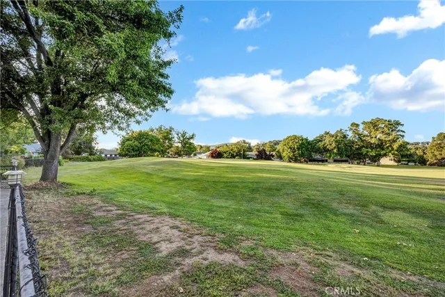 a view of building with outdoor space