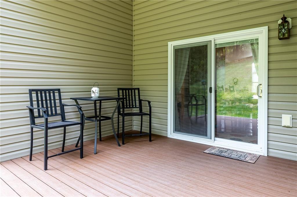 206 McCombs Road Venetia, PA 15367 - Photo 21 of 25 Rear patio and newer sliding doors