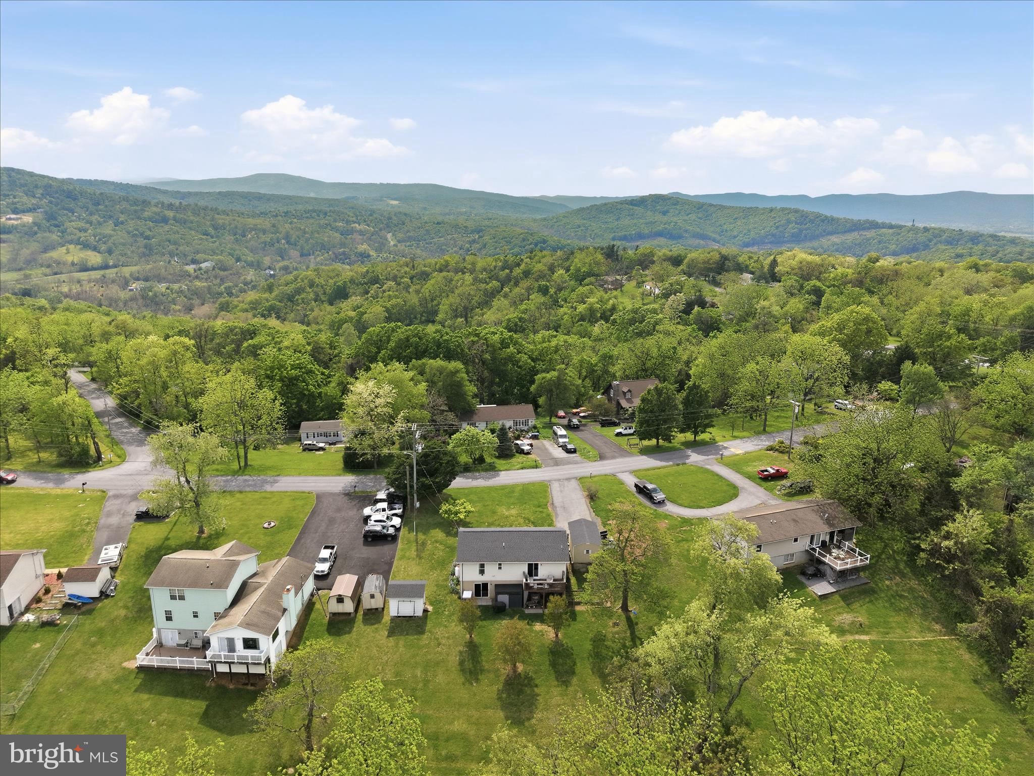91 Granny Smith Road Linden, VA 22642 - Photo 52 of 65 a view of a lake with a mountain
