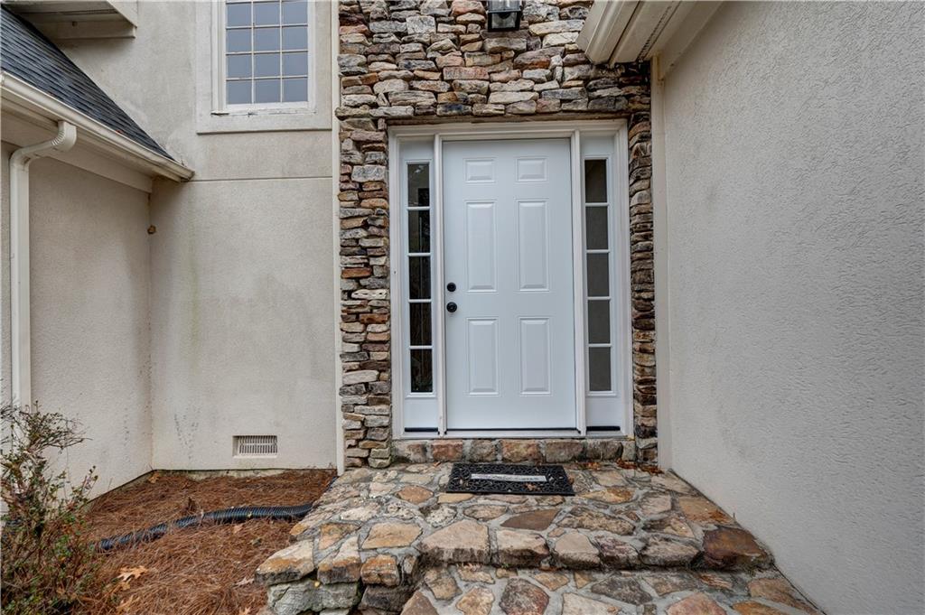 197 Saddlebrook Drive Southeast Calhoun, GA 30701 - Photo 4 of 71 a view of a wooden door of the house