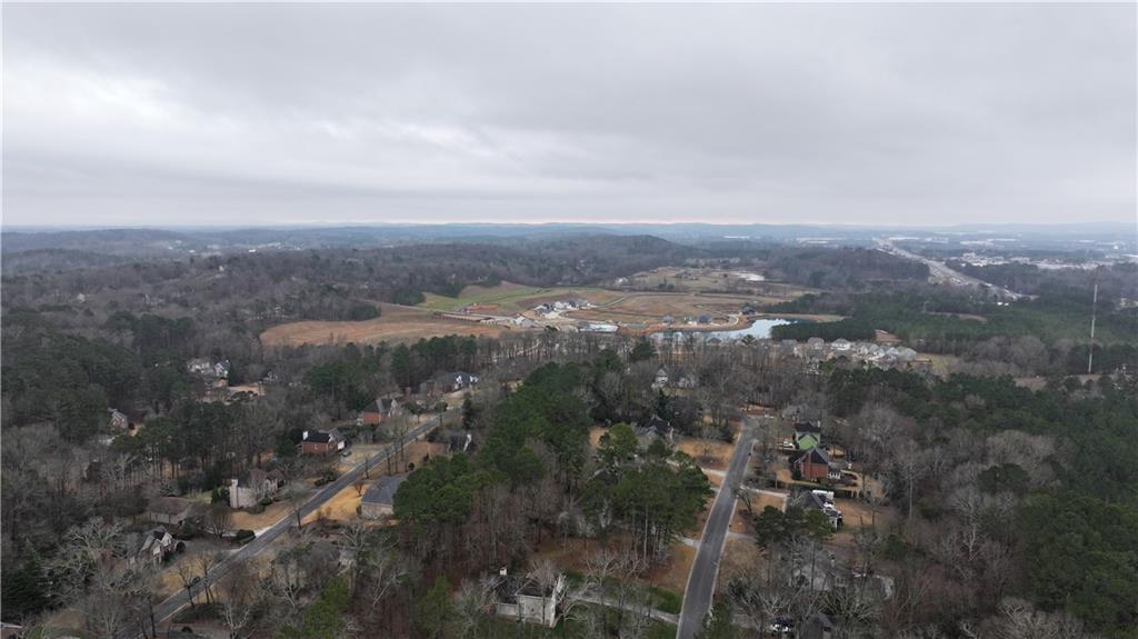 197 Saddlebrook Drive Southeast Calhoun, GA 30701 - Photo 68 of 71 an aerial view of residential house and trees around