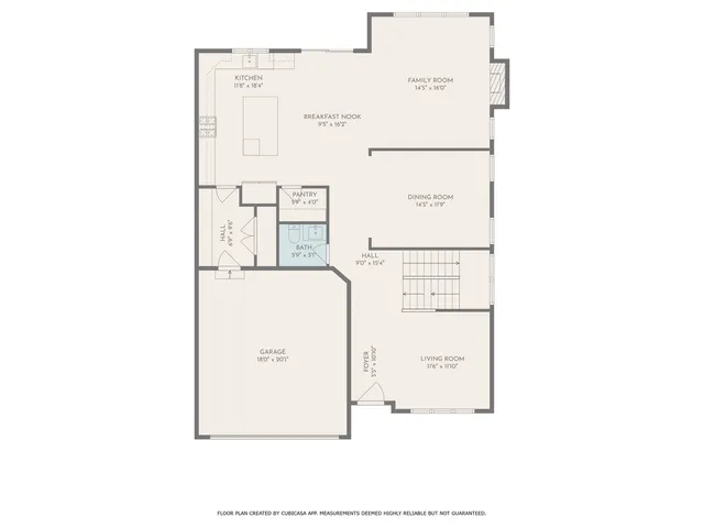 a picture of a room with a white wall and door