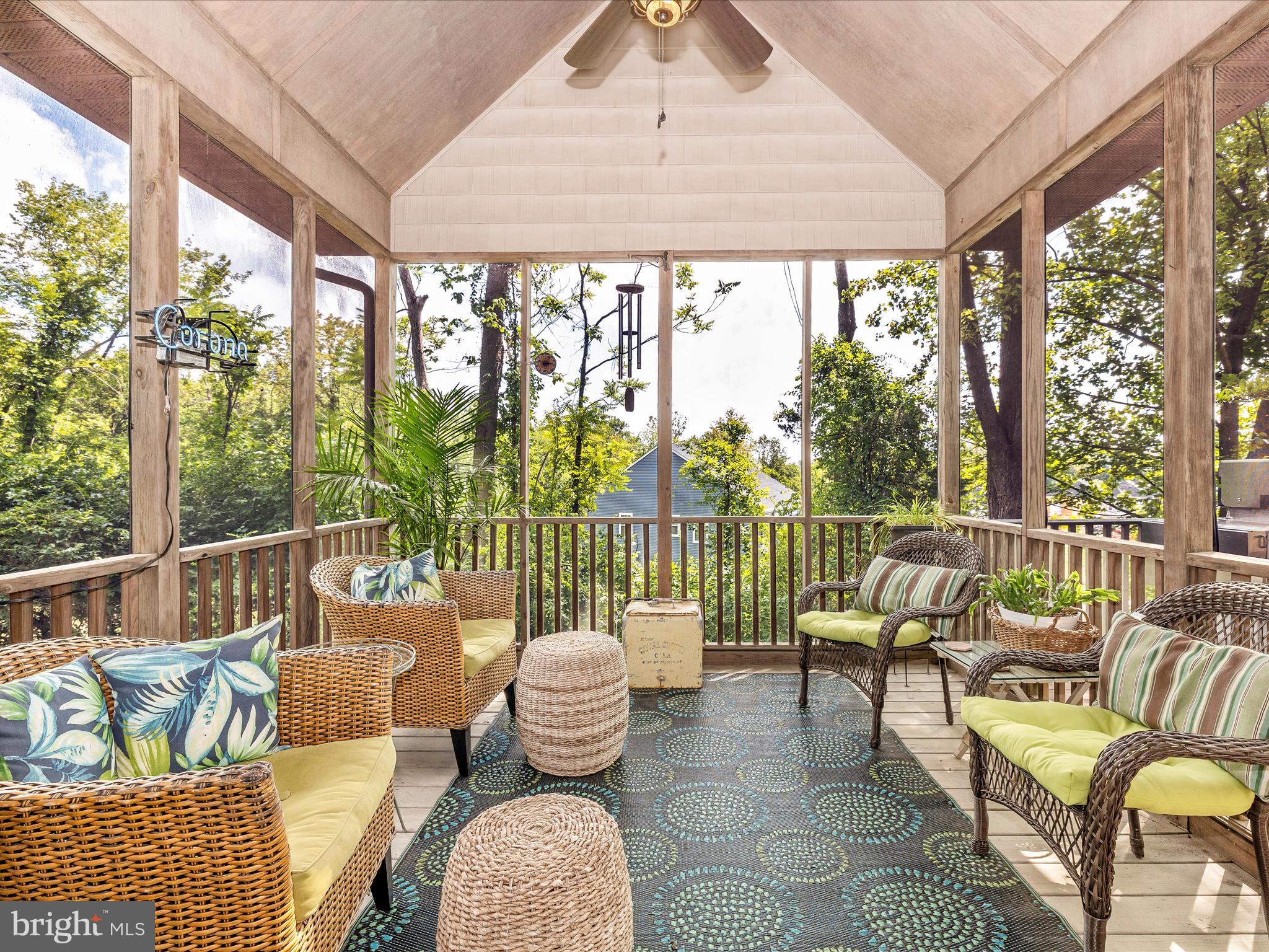 8560 Rocky Springs Road Frederick, MD 21702 - Photo 24 of 50 a balcony with furniture and outdoor view
