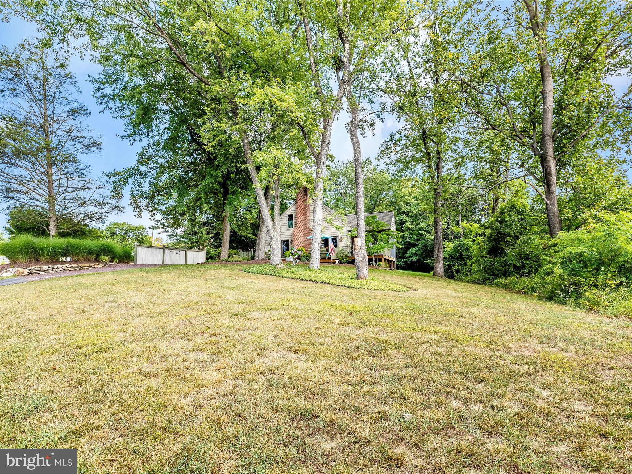 8560 Rocky Springs Road Frederick, MD 21702 - Photo 41 of 50 a backyard of a house with lots of green space and fountain