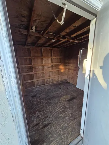 a view of empty room