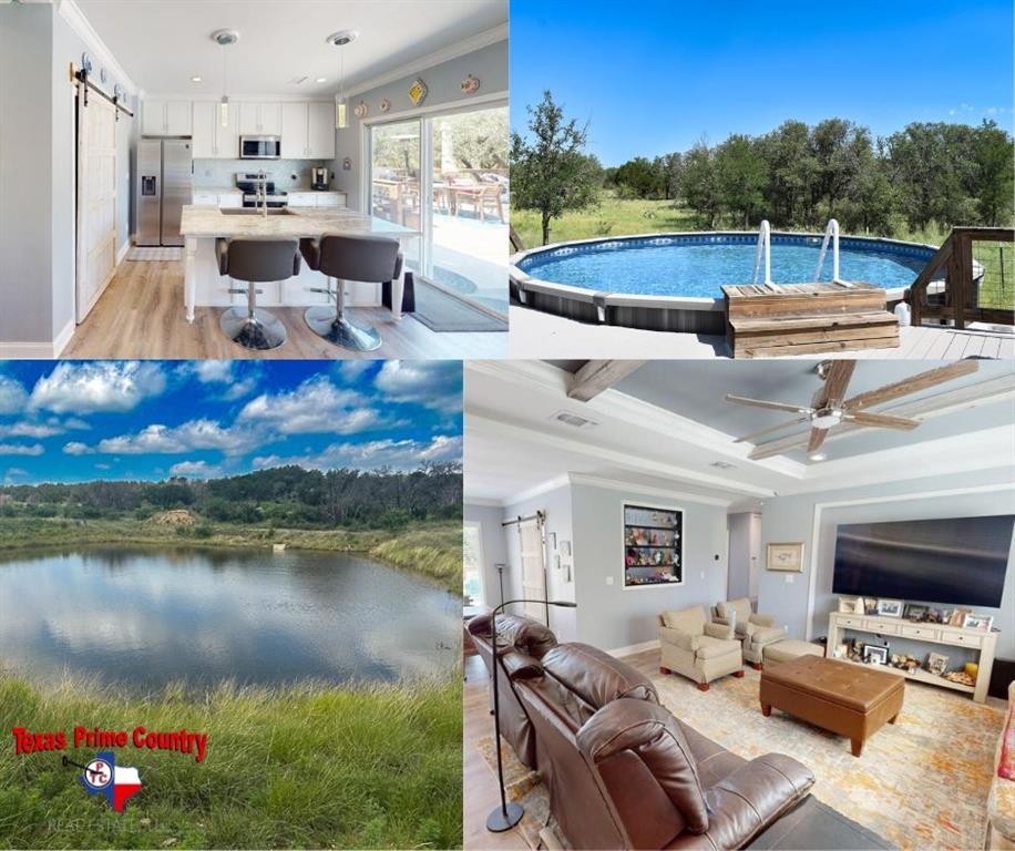 a living room with furniture a flat screen tv and a floor to ceiling window