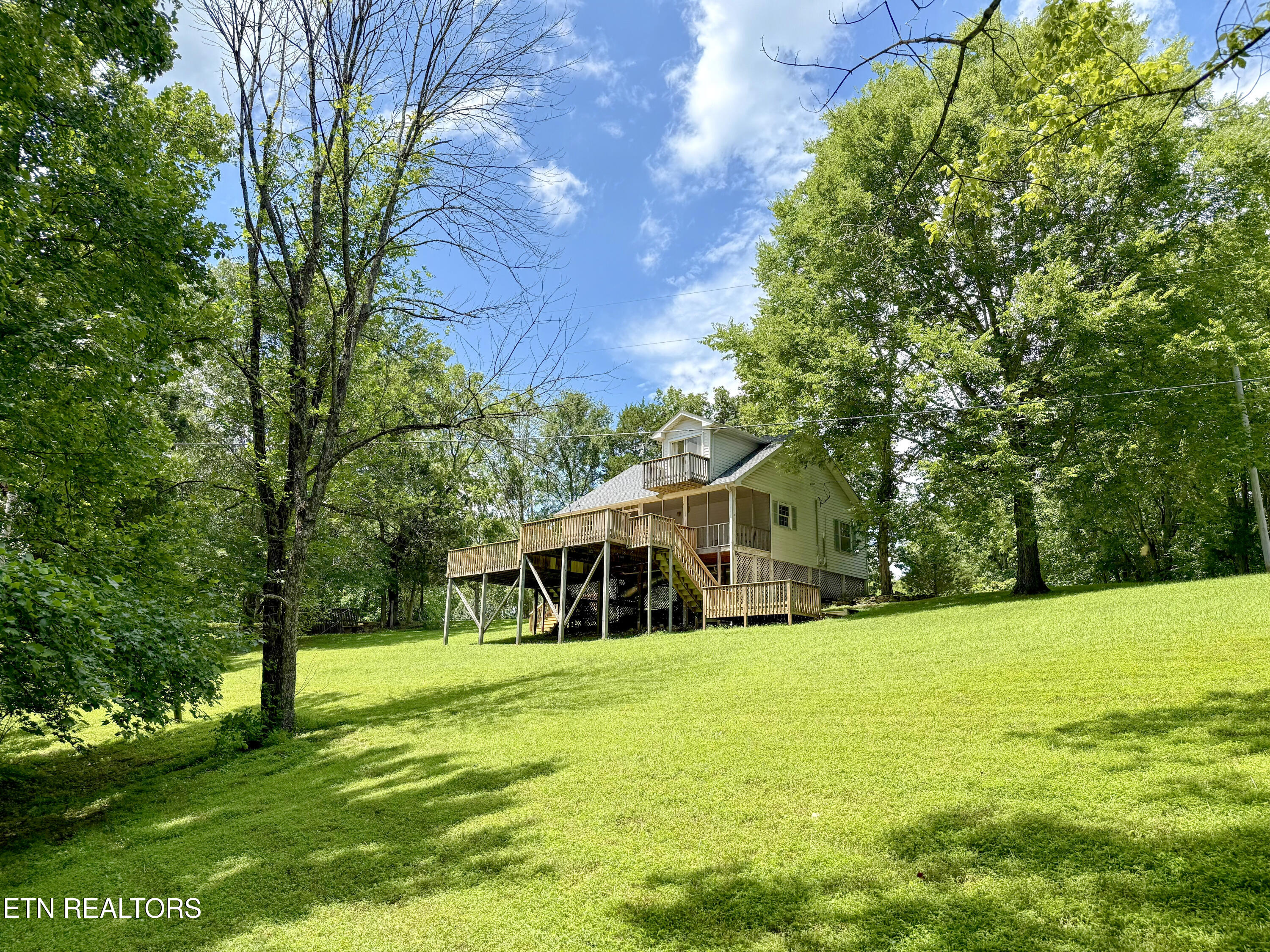 676 Sunny Point Road Baxter, TN 38544 - Photo 4 of 38 Back of House View