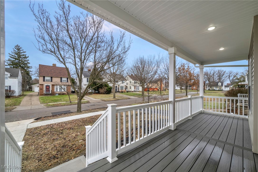 3734 Pennington Road Cleveland, OH 44120 - Photo 2 of 45 Porch with a residential view