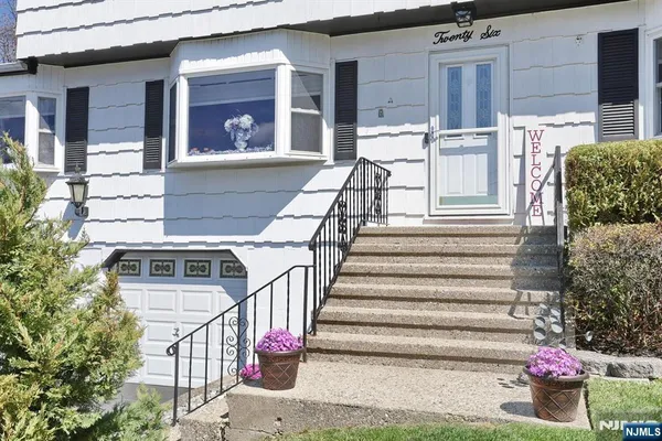 a view of a building with entryway