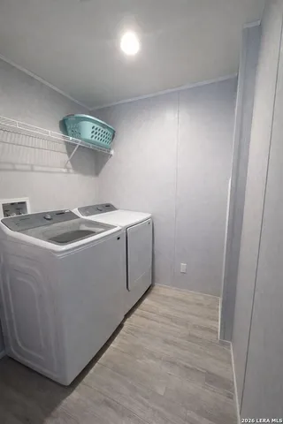 a room with storage and utility