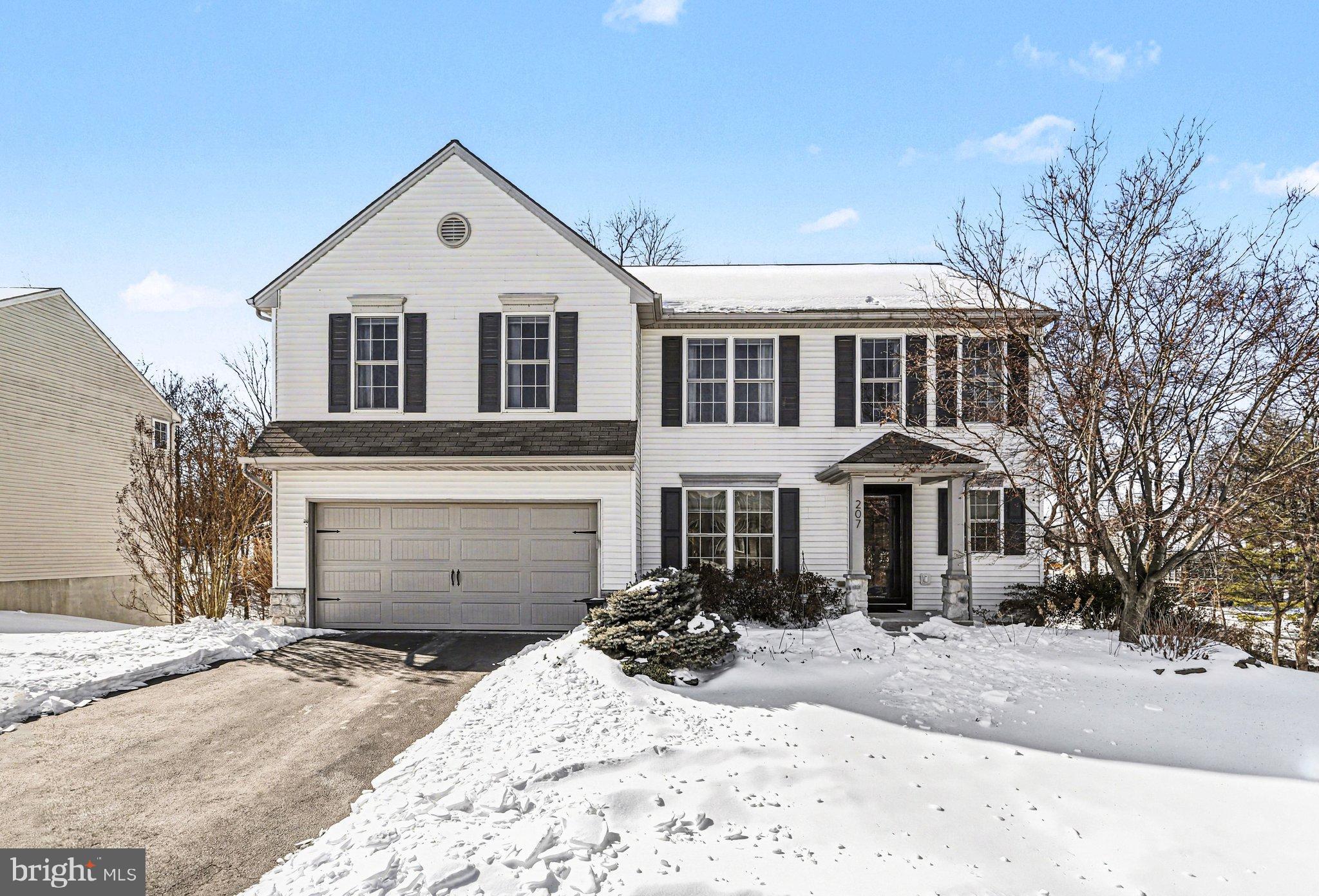 207 Edenderry Way Enola, PA 17025 - Photo 2 of 40 Charming home nestled in a winter wonderland.