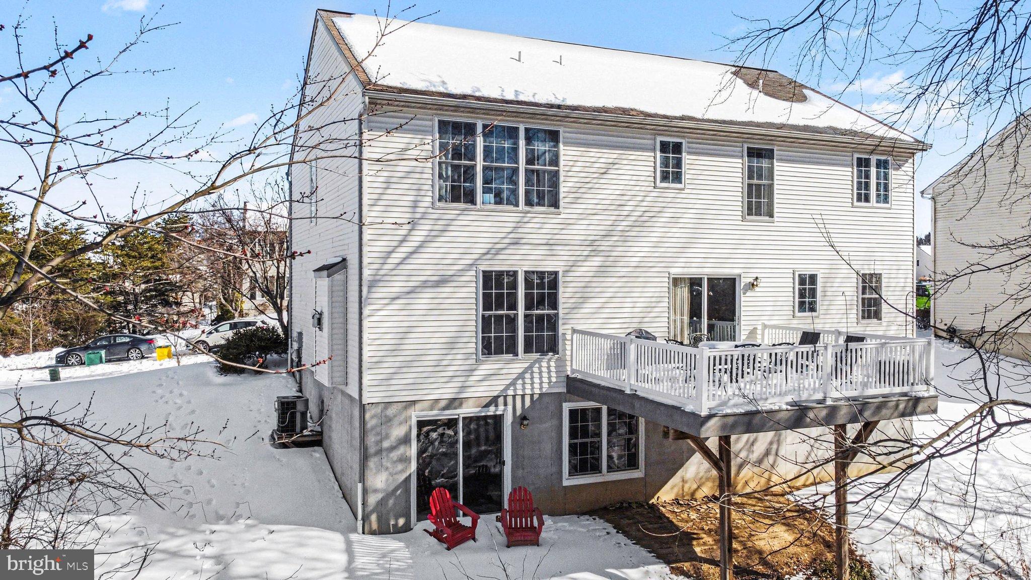 207 Edenderry Way Enola, PA 17025 - Photo 38 of 40 Charming home with winter wonderland backdrop.