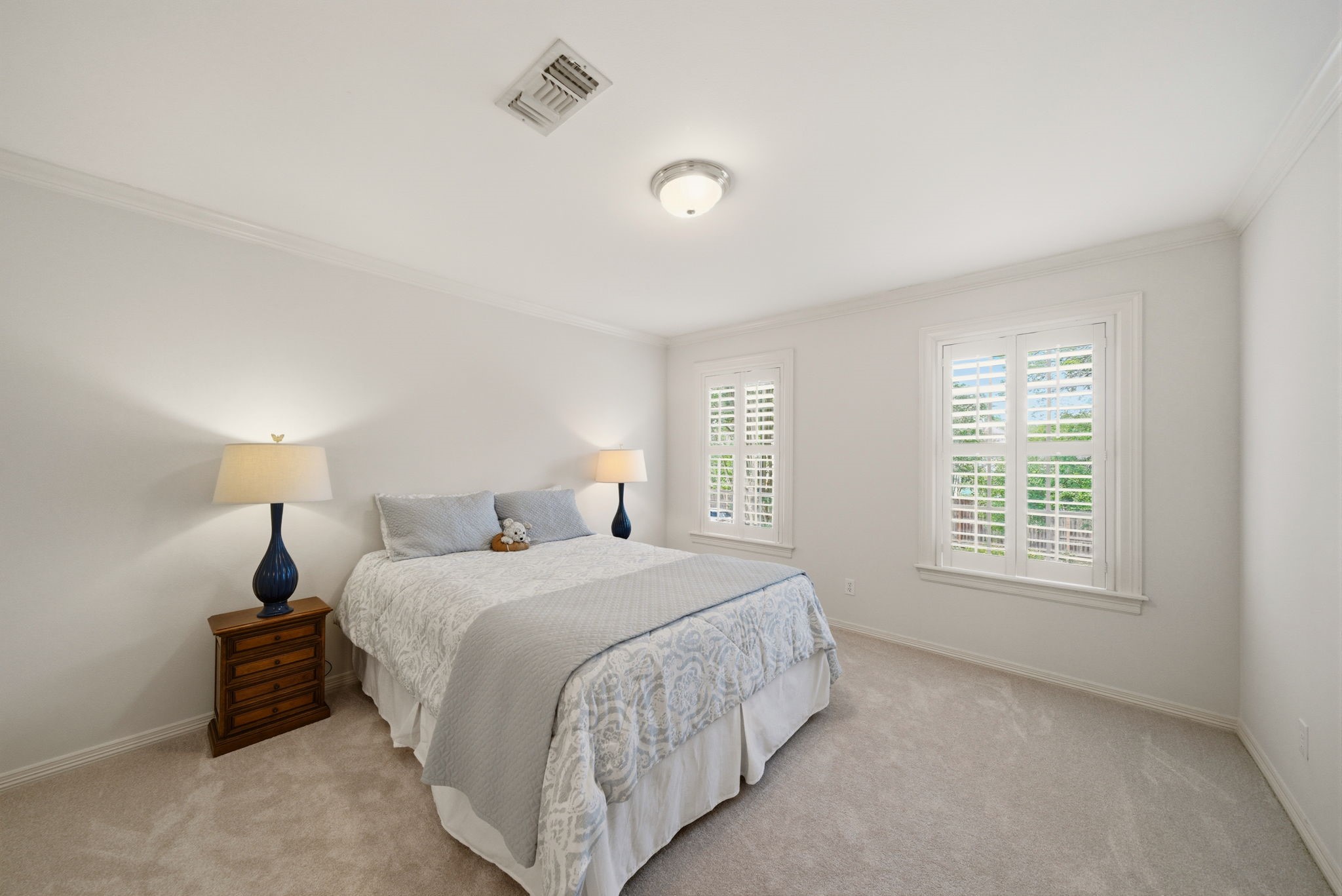 3 Martin Lane Spring Valley Village, TX 77055 - Photo 17 of 32 Spacious Guest Bedroom