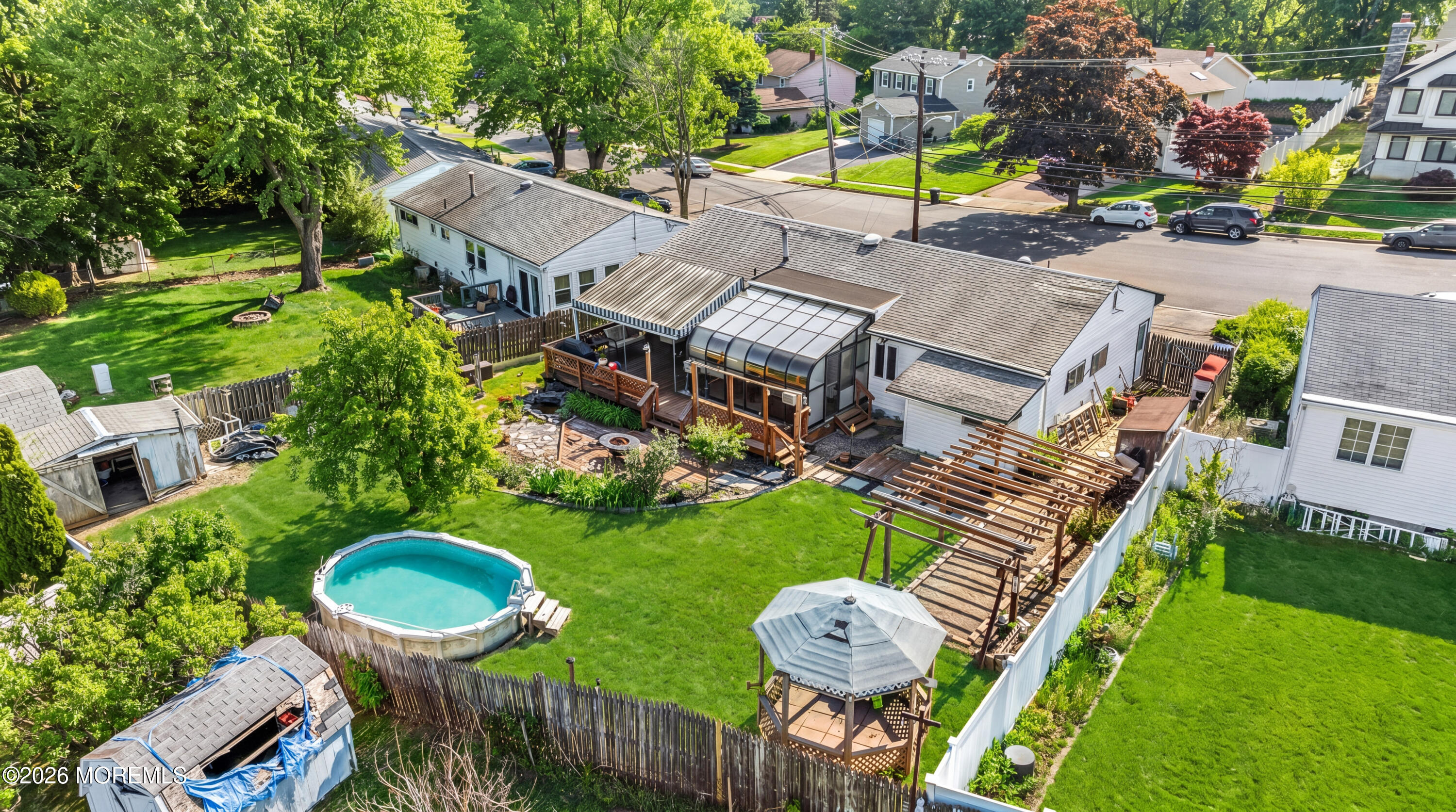23 Villanova Road Parlin, NJ 08859 - Photo 17 of 52 23 Villanova Rd Parlin_Drone(Grass-Pool