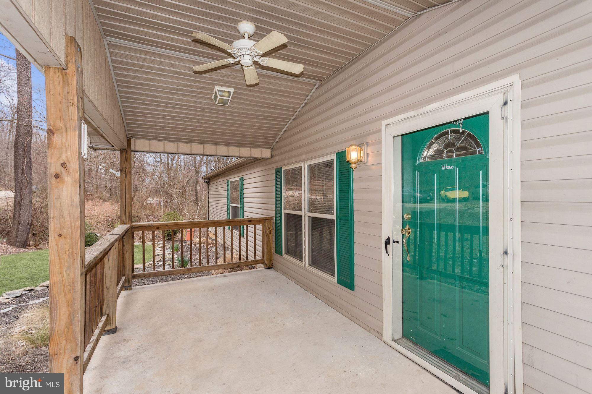 2814 Shaff Road Rohrersville, MD 21779 - Photo 25 of 33 Covered Front Porch