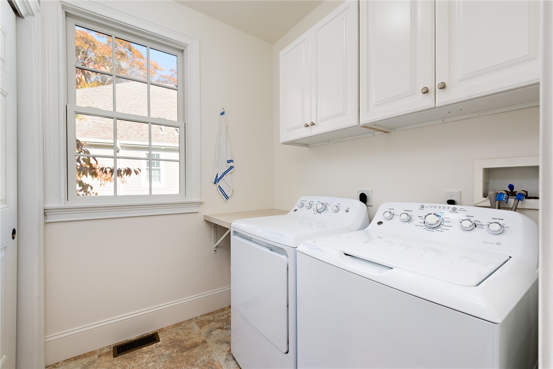8 Kettle Cl Westerly, RI 02891 - Photo 32 of 39 A first floor laundry is convenient yet tucked away