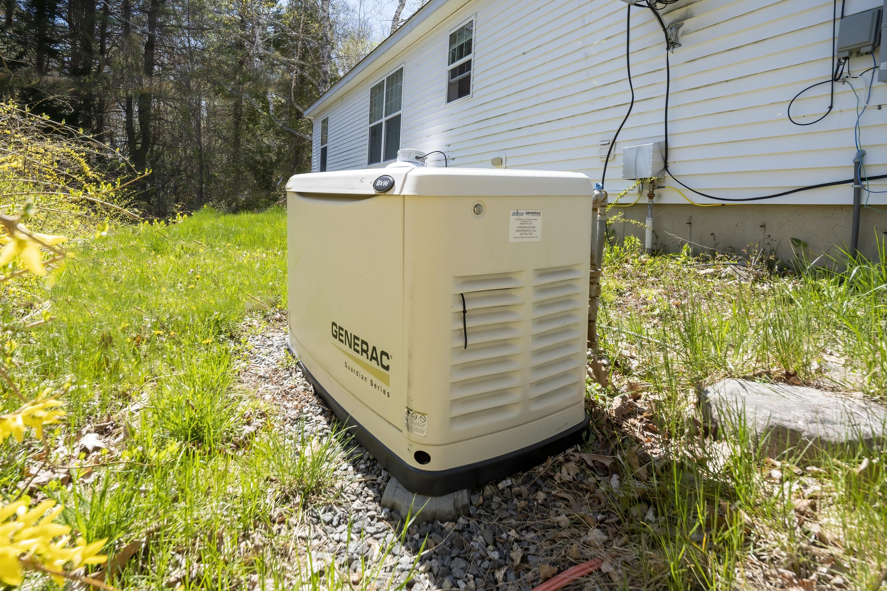 368 East Neck Road Nobleboro, ME 04555 - Photo 27 of 28 Whole home generator