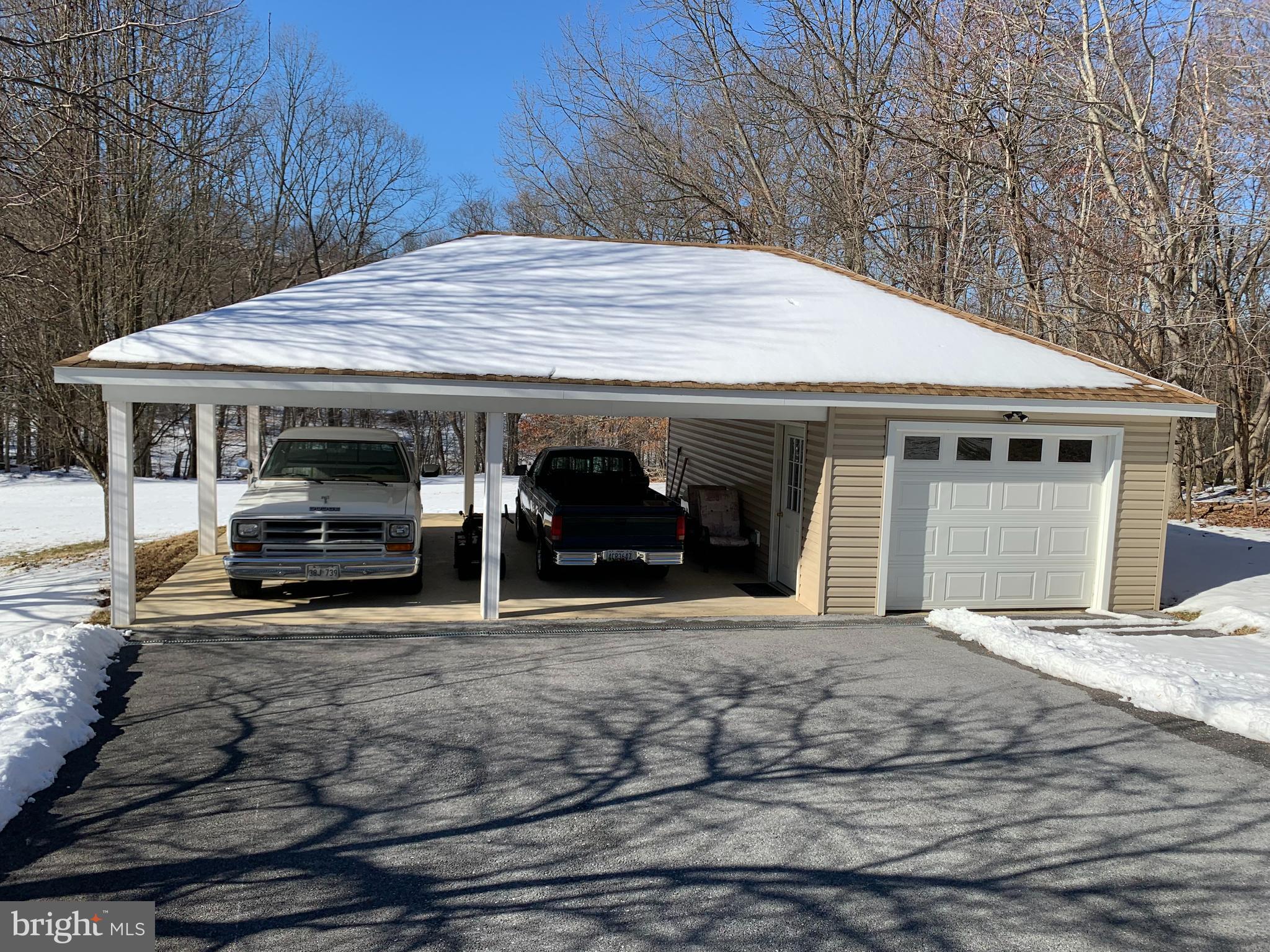 21112 Park Hall Road Boonsboro, MD 21713 - Photo 11 of 39 a view of a car park in front of house
