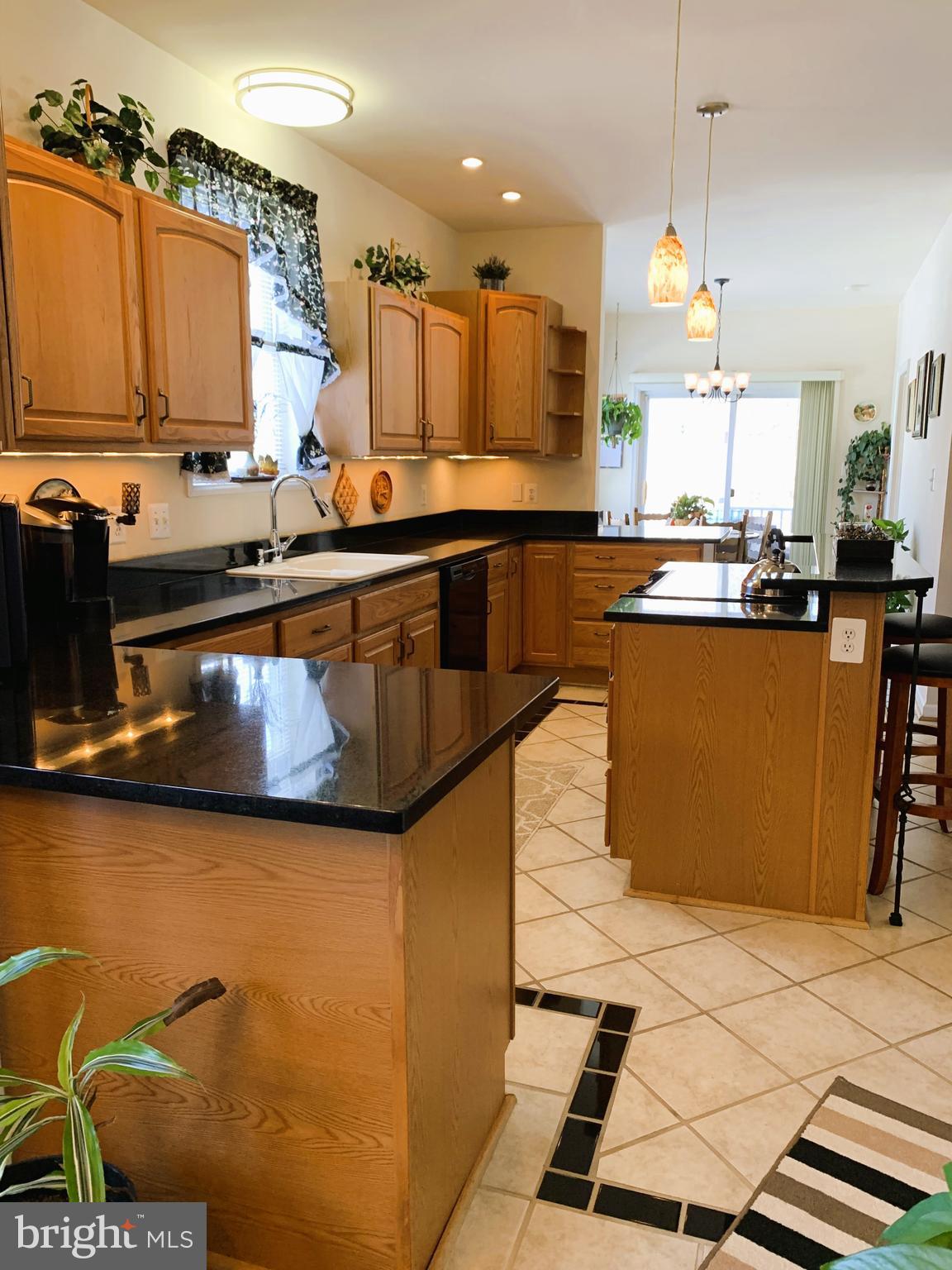 21112 Park Hall Road Boonsboro, MD 21713 - Photo 19 of 39 a kitchen with stainless steel appliances granite countertop a sink a stove counter space and cabinets