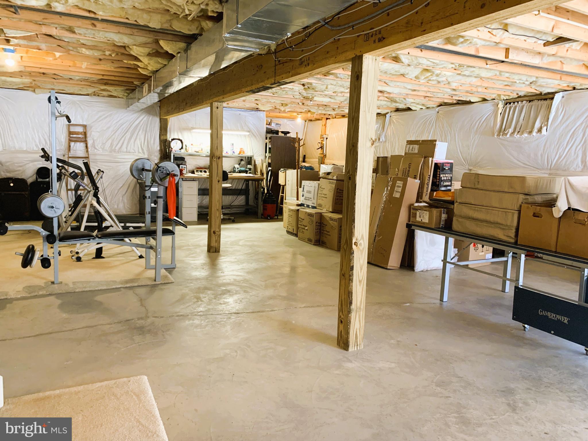 21112 Park Hall Road Boonsboro, MD 21713 - Photo 36 of 39 a view of a room with gym equipment